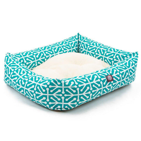 Majestic Pet Aruba Luxe Bagel Dog Bed – Plush High Loft Fiberfill | Made in USA Majestic Pet 