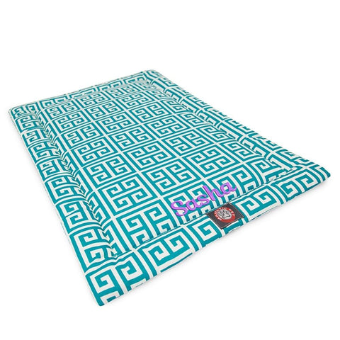 Personalized Towers Crate Mat – Plush Dog Bed Insert | Handmade in USA Majestic Pet 