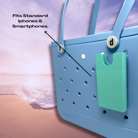 Bogg Bag Phone Holder Charm – Handy Tote Bag Accessory | Made in USA Chatelet Manufacturing 