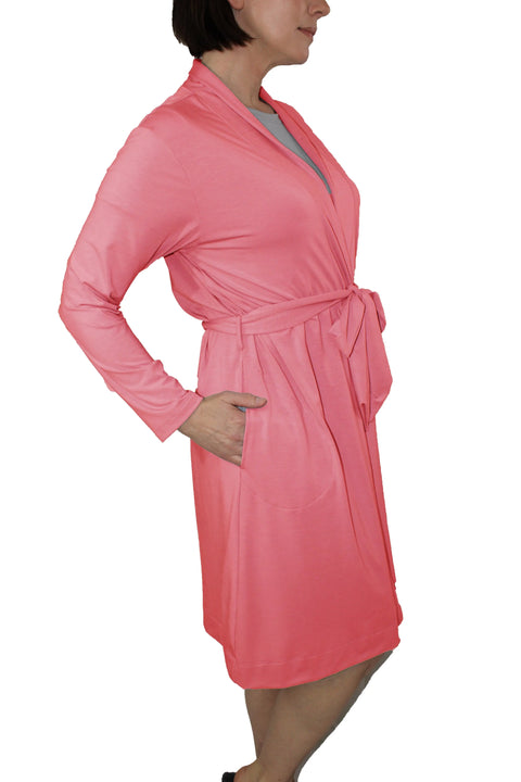 Temperature Regulating Banded Neck Robe – Made in USA – American Craftsmanship Goodnighties  item