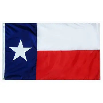 Texas State Flag – Durable Nylon Fabric with UV Protection | Made in USA by Freedom Flag & Pole Freedom Flag and Pole 