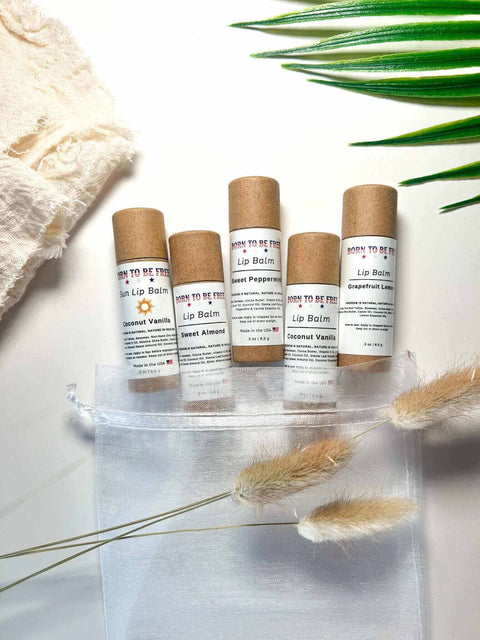 The Balm Bundle Born to be Free  Lip Balm
