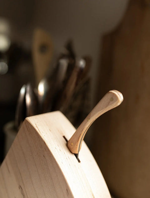 The Cheese Block With Hand-Forged Spreader Millstream Home  Kitchen + Dining