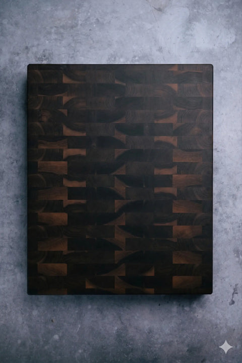 The Colossus - End Grain Butcher Board - 24" X 30" Montana Block  New Pattern