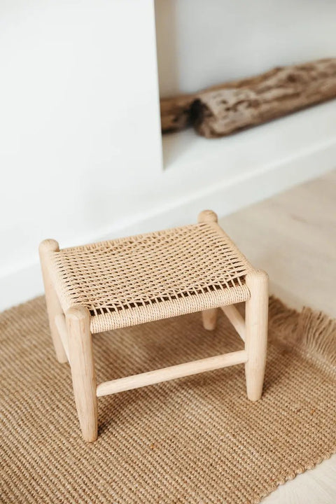 The Danish Cord Footstool Millstream Home  Homegoods