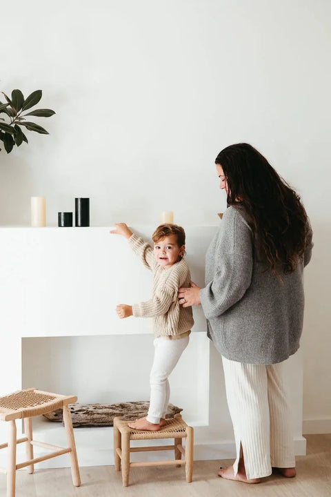 The Danish Cord Footstool Millstream Home  Homegoods