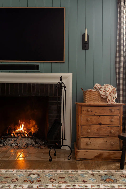 The Fireplace Accessory Set Norman Beiler Metalcraft  Homegoods