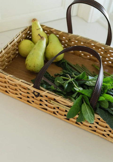 The Flower Gathering Basket Millstream Home  Baskets