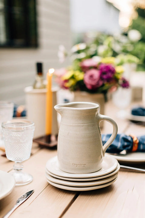 The Hand-Thrown Pitcher Millstream Home  Pottery