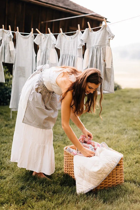 The Handwoven Laundry Basket Millstream Home  Baskets