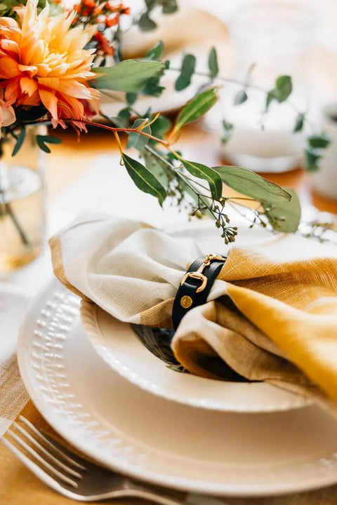 The Horse Bit Napkin Ring Millstream Home  Kitchen + Dining