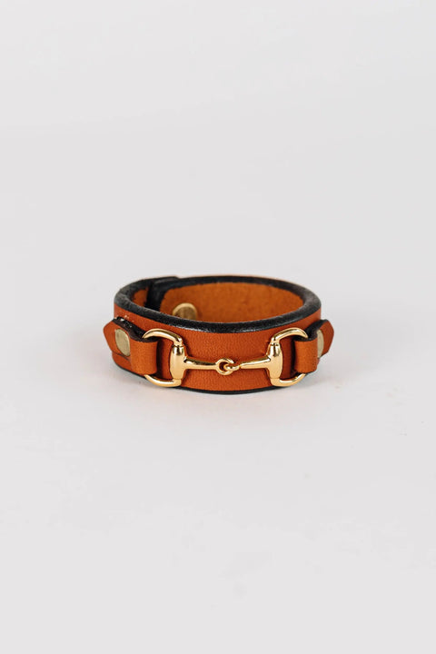 The Horse Bit Napkin Ring Millstream Home  Kitchen + Dining 32.00 Camel