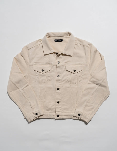 The Jack Trucker Jacket Natural Marc Nelson  Jacket