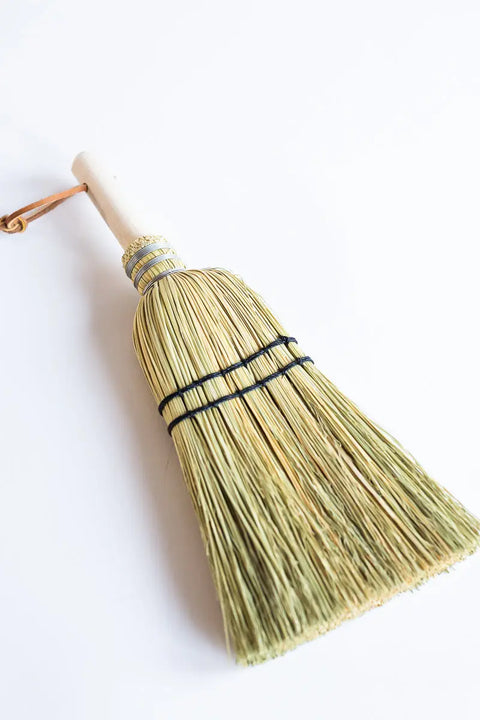 The Natural Hand Broom With Poplar Handle Millstream Home 