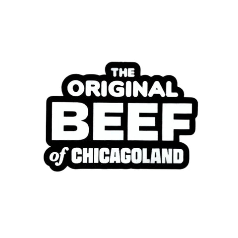 Show your love for The Bear with this Chatelet Manufacturing Decorative Fridge Magnet featuring the Original Beef of Chicagoland logo—perfect memorabilia or gift for any fan.