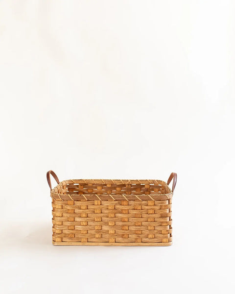 The Rectangle Storage Basket Sunnyridge Woodcraft  Baskets