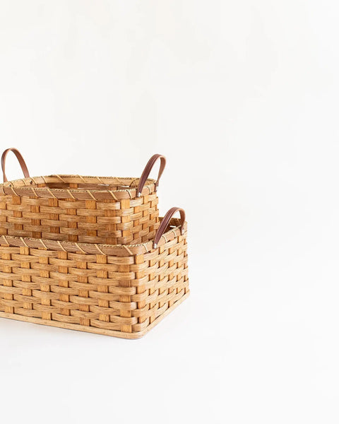 The Rectangle Storage Basket Sunnyridge Woodcraft  Baskets