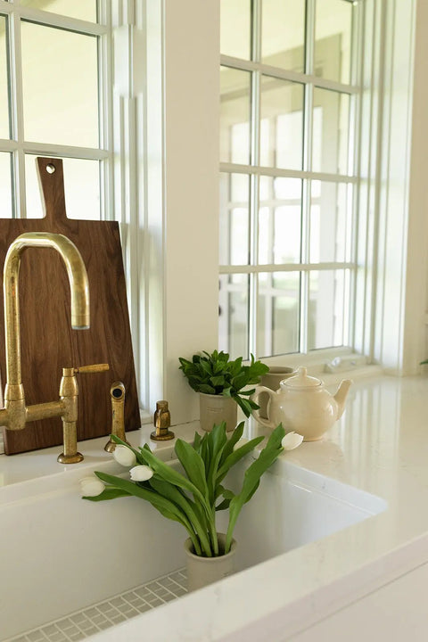 The Rectangular Handcrafted Cutting Board Keystone - LanChester Woodworking  Kitchen + Dining