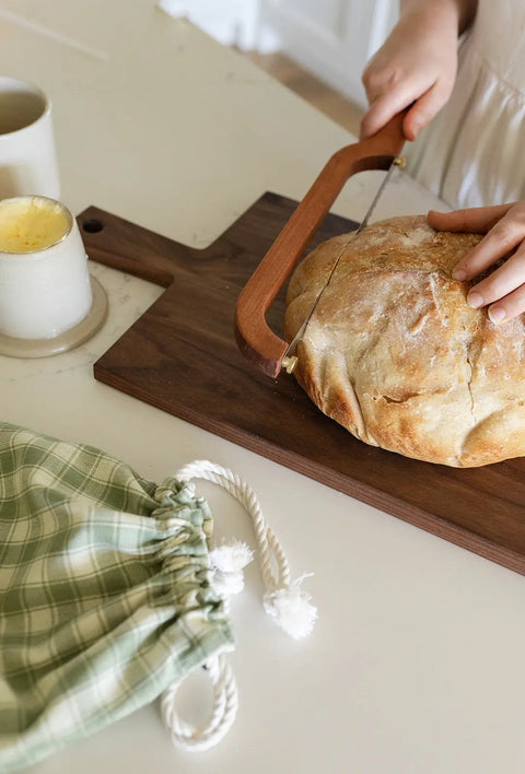 The Rectangular Handcrafted Cutting Board Keystone - LanChester Woodworking  Kitchen + Dining
