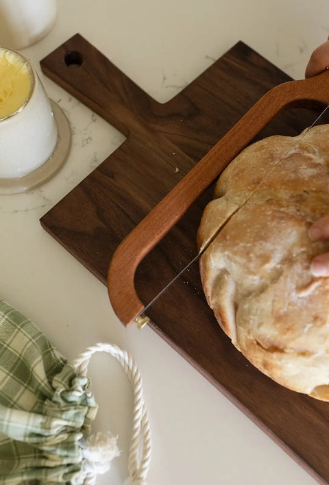 The Rectangular Handcrafted Cutting Board Keystone - LanChester Woodworking  Kitchen + Dining