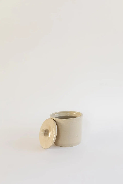 The Stoneware Canister With Lid Millstream Home  Pottery