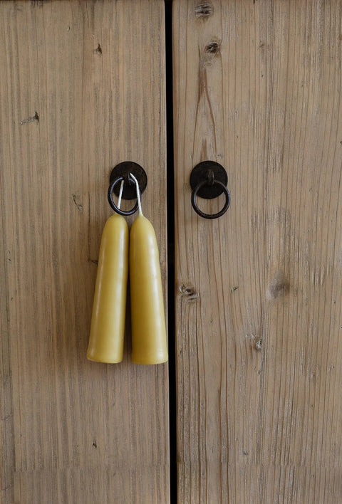 The Stubby Beeswax Candles Millstream Home  Candle