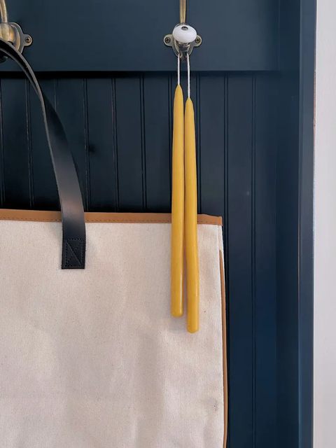 The Thin Beeswax Taper Candles Millstream Home  Candle