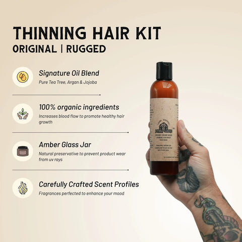 Thinning Hair Kit Johnny Slicks  Gift Set