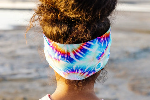 Tie Dye Swim Goggles With Tangle-Free Strap – One Size Fits Kids to Adults | Assembled in USA Splash Place  Swim Goggles