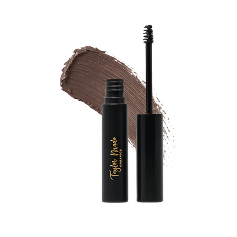 Tinted Brow Defining Gel 0.15oz – Lightweight Conditioning Eyebrow Enhancer | Made in USA Taylor Made Organics  brow gel