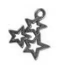 Tiny Pewter Star Charm Necklace – Waterproof Tarnish-Resistant Jewelry | Made in USA Michelle Marie Boutique  Necklace
