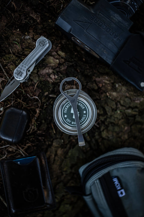 Titanium Multi-Function Paint Can Opener Tool – Durable Pry Bar with Bottle Opener and Scraper | Made in USA All American Maker 