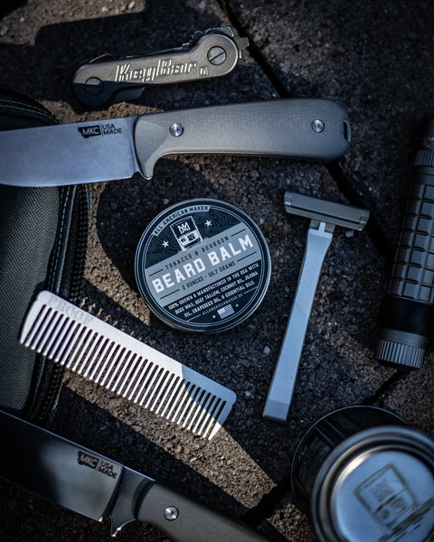 Tobacco And Bourbon Beard Balm 2 Oz – Natural Grooming | Made In USA All American Maker 
