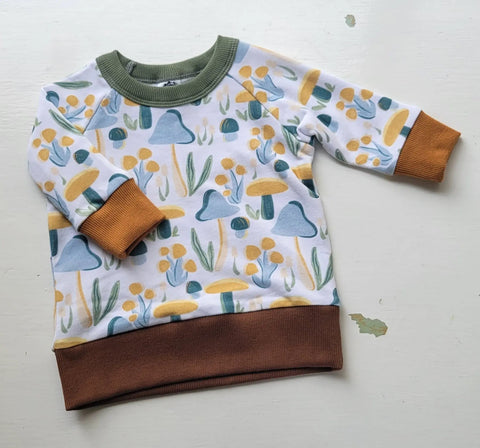 Toddler Mid-Weight French Terry Pullover – Soft Ribbed Cuffs – American Milled Fabric | Made in USA Adventure Clothes Company  Kids Hoodie