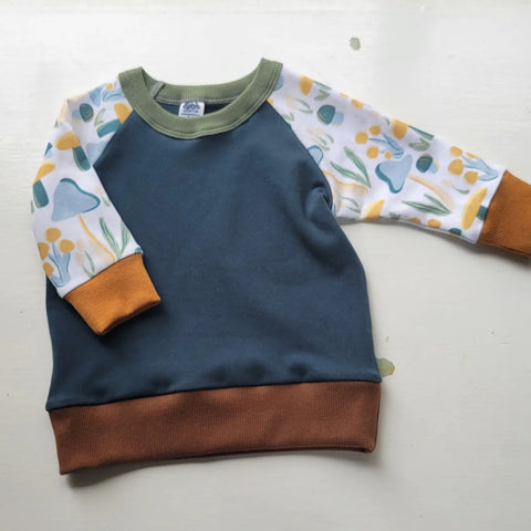 Toddler Mid-Weight French Terry Pullover – Soft Ribbed Cuffs – American Milled Fabric | Made in USA Adventure Clothes Company  Kids Hoodie