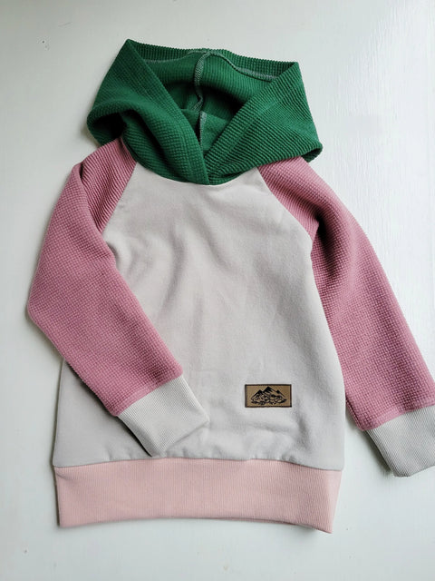 Toddler Multi-Color Mid-Weight French Terry Hoodie – Durable American Fabric | Made in USA Adventure Clothes Company  Kids Hoodie
