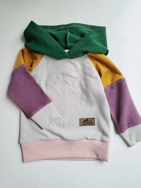 Toddler Multi-Color Mid-Weight French Terry Hoodie – Durable American Fabric | Made in USA Adventure Clothes Company  Kids Hoodie