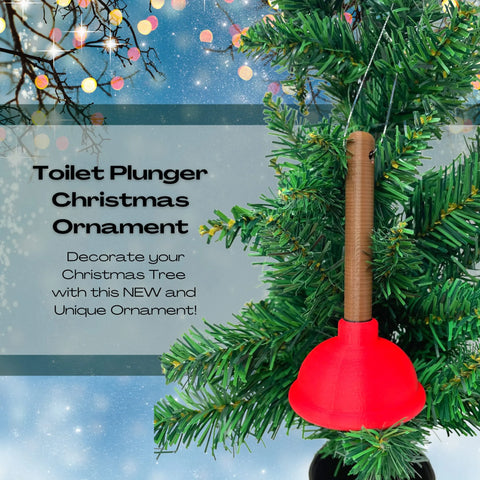 Toilet Bowl Christmas Ornament – Humorous Holiday Decor | Made in USA Chatelet Manufacturing 