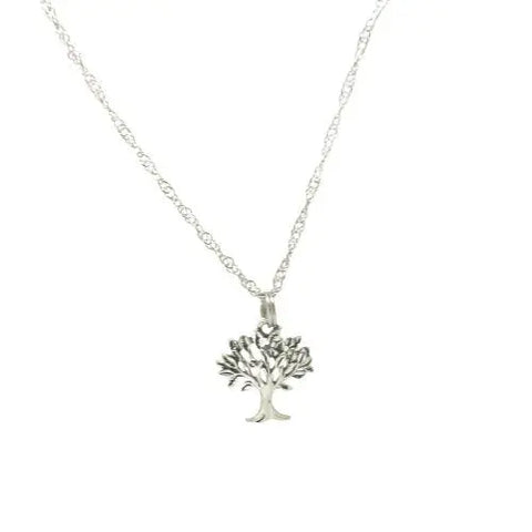 Tree of Life Pewter Charm Necklace (Gift Boxed) Michelle Marie Boutique  Necklace