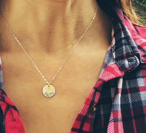 Truth Necklace- Mixed Metals Liberty Cottage Design 