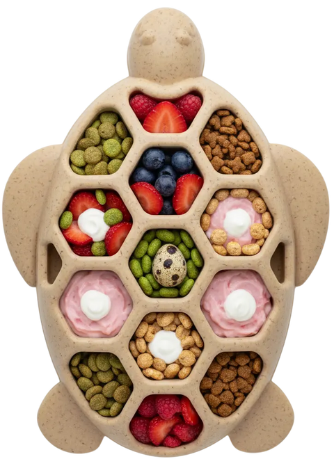 Turtle-Shaped Durable Nylon Dog Chew Toy – Safe Enrichment for 15-80 Lbs | Made in USA SodaPup  Nylon Dog Toys