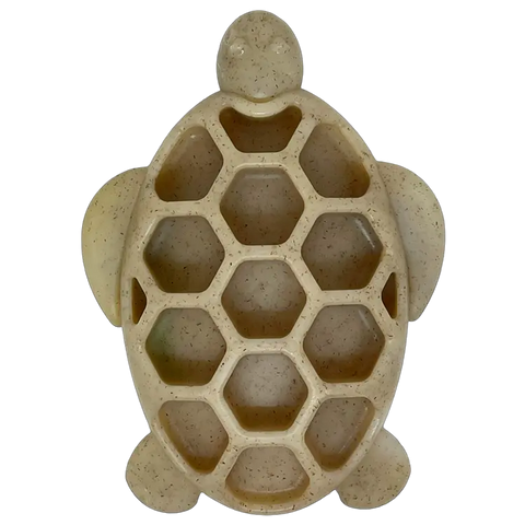 Turtle-Shaped Durable Nylon Dog Chew Toy – Safe Enrichment for 15-80 Lbs | Made in USA SodaPup  Nylon Dog Toys