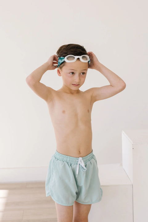 Turtle Turnpike Print Swim Goggles With Tangle-Free Strap – Adjustable Size Kids To Adults | Assembled in USA Splash Place  Swim Goggles