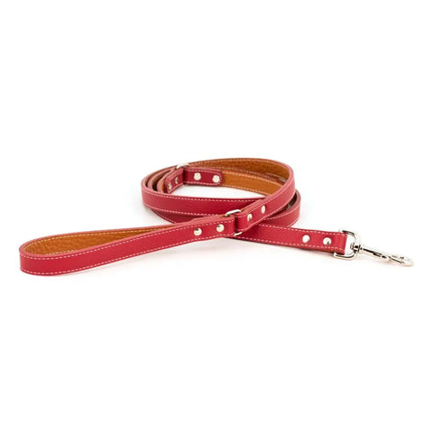 Tuscan Leather Dog Leash 4 and 6 Foot Options – Durable Handmade Pet Leash | Made in USA Auburn Leathercrafters  item