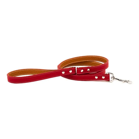 Tuscan Leather Dog Leash 4 and 6 Foot Options – Durable Handmade Pet Leash | Made in USA Auburn Leathercrafters  item