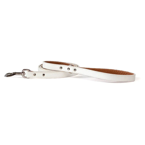 Tuscan Leather Dog Leash 5 Feet – Durable Soft Grip with O-Ring | Made in USA Quality Pet Leash Auburn Leathercrafters  item