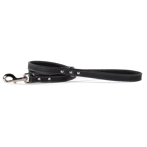 Tuscan Leather Dog Leash 5 Feet – Durable Soft Grip with O-Ring | Made in USA Quality Pet Leash Auburn Leathercrafters  item