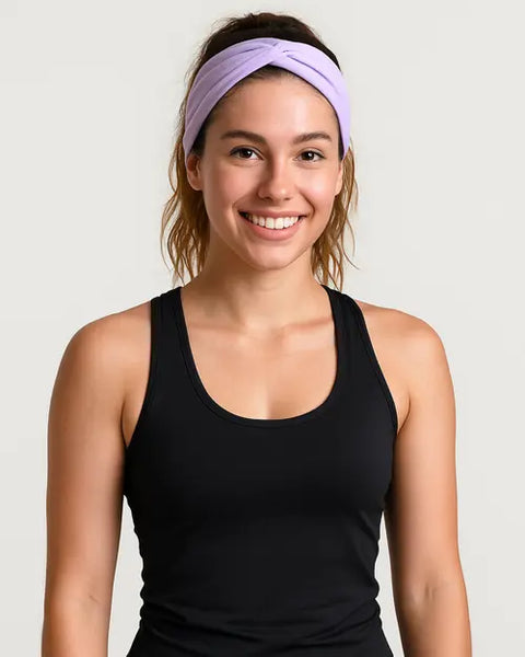 Twist Front Headband – Soft Stretch Fabric Hair Accessory | Made in USA Goodnighties  item