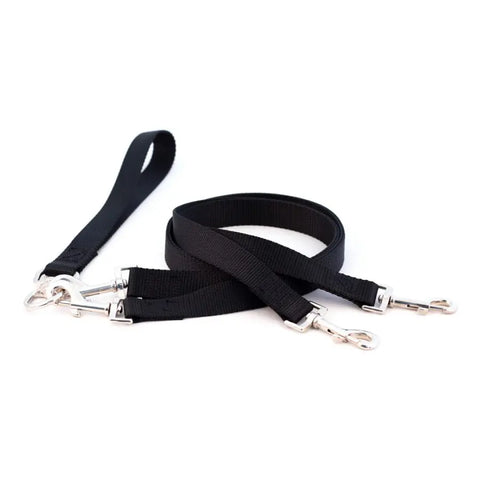 Two Dog Walker Leash – No Tangle Double Lead with Swivel Snaps | Made in USA Pet Leash Auburn Leathercrafters  item