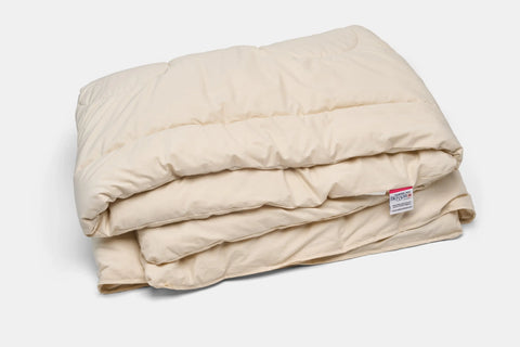 USA-Made Wool Duvet Insert – Natural, Temperature-Regulating Comforter | Sustainable Bedding American Blossom Linens  Duvet Insert